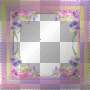 spring summer vintage flowers frame pink purple spring summer
