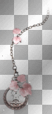 clock pink