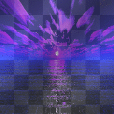 Tropical Sunset-12A, Animated