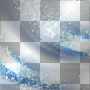 Background glowing stars blue