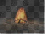 Animated Background Bonfire