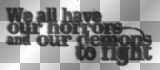 We all have our horrors and our demons to fight (black transparent quote) [nermai]