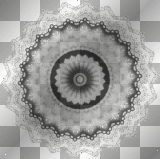  Circle mandala blauefee1976 Deco Anime Background transparent black white gray anime Vintage Goth black&white schwarzweiß