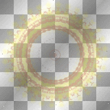  Circle mandala blauefee1976 Deco Anime Background orange yellow 