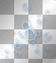 Bubbles overlay blue