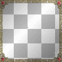 VINTAGE GOLD FRAME RED DIAMOND GLITTER
