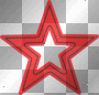 EMO DECORATION TRANSPARENT STAR EMO DECORATION TRANSPARENT STAR