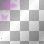 Neon Butterflies Border Frame /PINK/
