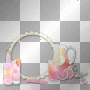 Frame circle drinks pink Frame circle drinks pink