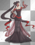 Anime girl red manga 