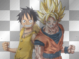 Goku e Luffy [by Sunny]