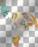 Cream The Rabbit en Cheese The Chao {By Klafuti}