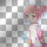 Madoka Kaname (Blue neon) -EhlSavarin-