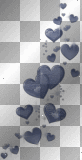 blue hearts deco 
