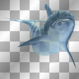 Cute Funny Animated Dolphin_