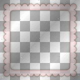 Vintage baby frame deco scrap pink~NatashaOoak