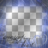 Deco Abstract Frame~DK-Blue©mousey2012