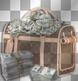 MONEY VINTAGE GANGSTA BAG