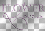 soave text flower lovers pink