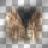 soave background city gold brown