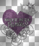 Gothic Princess Glitter Graphic