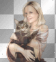 FANTASY WOMAN CAT VINTAGE