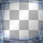 Vintage deco frame,blue.