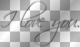 I Love you - text - silver - grey - black - white - black and white - deco - LoveOnlyYouu