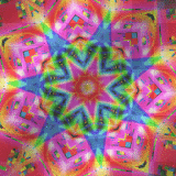 RAINBOW ANIMATED ABSTRACT BACKGROUND