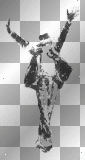 Animated Michael Jackson - The King Of Pop - Transparent