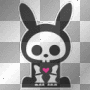 EMO SKELANIMALS BUNNY PINK