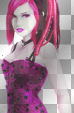 Emo Girl In Pink©mousey2012