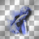 blue fantasy woman