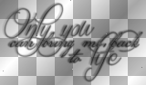 Only you can bring me back to life (The Pretty Reckless song white and black transparent quote) [nermai]