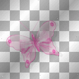 [ butterfly. cute. pink. scrap. ♥. ] ⓒ s ᴛ ᴇ ᴡ