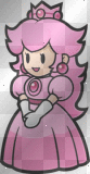 pink paper peach