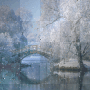 soave background animated snow winter animated blue