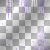 Magic Winter Time Frame~Purple©mousey2012
