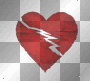 Broken heart lonely love red deco scrap~NatashaOoak