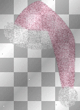 Animated Pink Santa Hat