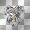 Diamond Love Heart Sparkle Deco_