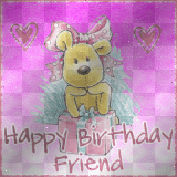 Happy Birthday Friend!!! by:jcgellibert