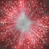 Animated background rays