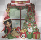 Kerstie: Christmas Cookie Doll Background