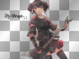 anime girl punk rock emo