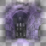 soave background fantasy gothic castle purple