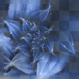 BACKGROUND GLITTER FRAME BLUE