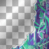 mejserr candy cane frame bg background