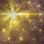 Animated background gold new year