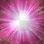 Animated background rays pink new year
